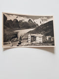 AK Grossglockner-Hochalpenstrasse. Glockner-Haus mit Grossglockner. (1936-37)