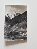AK Grossglocknerstrasse. Kehren zur Franz Josefshöhe mit Grossglockner.