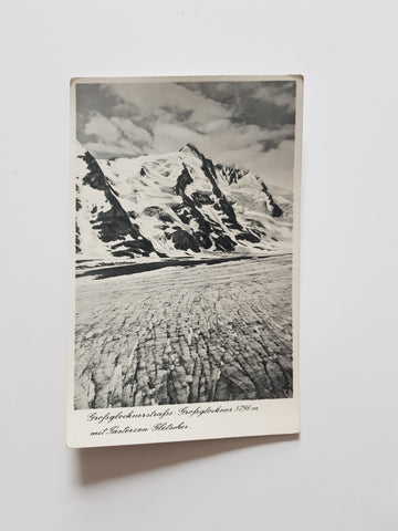 AK Großglocknerstraße: Großglockner mit Pasterzengletscher.