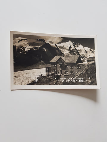 AK Franz Josef Haus mit Großglockner.