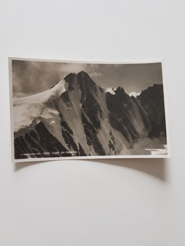 AK Grossglockner-Abfall gegen die Pasterze.