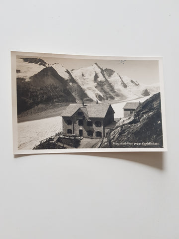 AK Franz-Josefshaus gegen Großglockner.