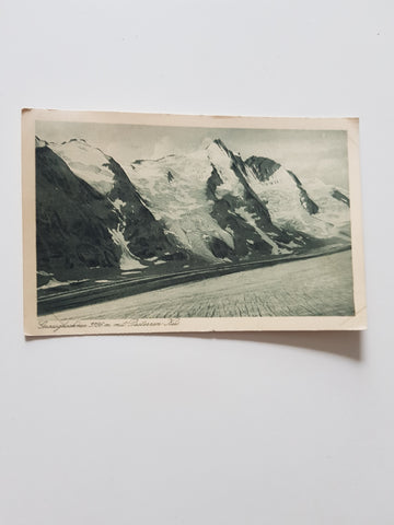 AK Grossglockner mit Pasterzen-Kees.