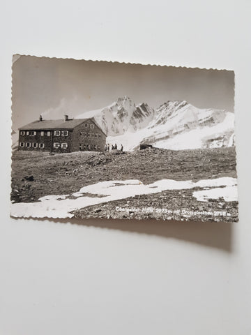 AK Oberwalderhütte mit Großglockner.