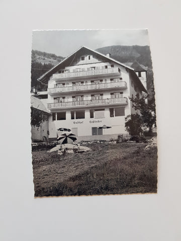 AK Winklern im Mölltal an der Großglocknerstraße. Gasthof Haßlacher.
