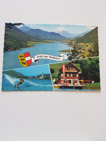 AK Gruß vom Weißensee. Gasthof Seefriede.