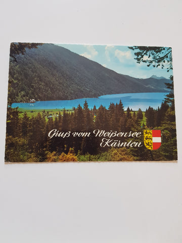 AK Gruß vom Weißensee.