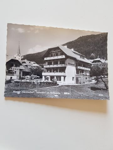 AK Techendorf am Weißensee. Pension Kärntnerhof.