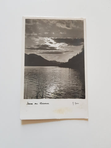 AK Abend am Weißensee.