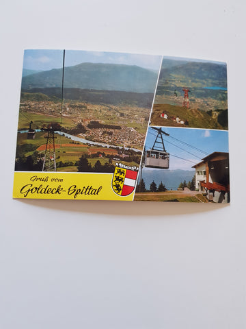 AK Gruß vom Goldeck-Spittal.