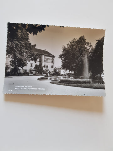AK Spittal - Millstättersee. Schloss Porcia.
