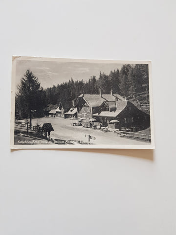 AK Katschberghöhe. Steilster Alpenpass Europas. (1951)