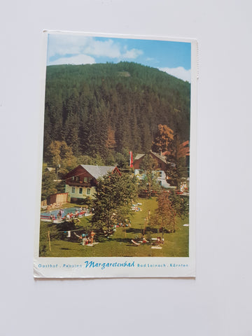 AK Bad Lainach. Gasthof Pension Margaretenbad.