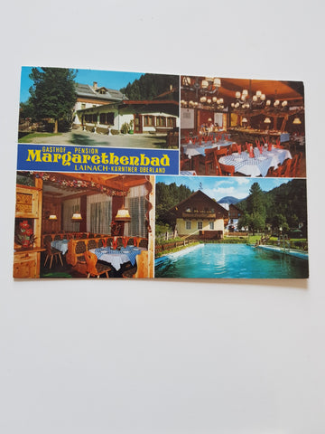 AK Lainach. Gasthof Pension Margarethenbad Familie Ebner.