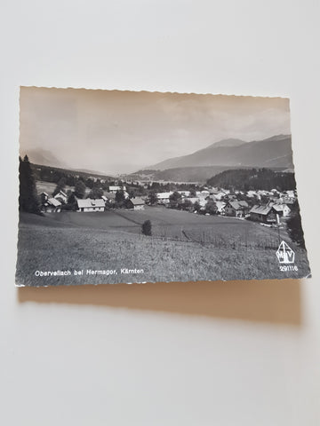 AK Obervellach bei Hermagor.