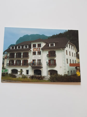 AK Oberdrauburg. Gasthof Restaurant Pontiller. Fam. Hans Niedermüller.