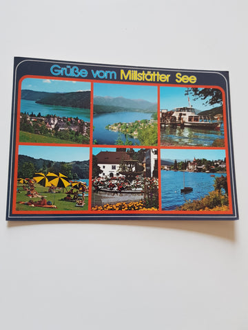 AK Grüße vom Millstätter See.