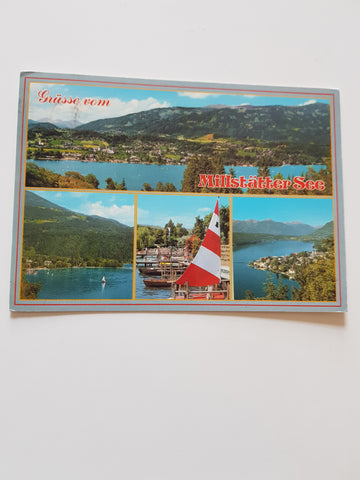 AK Grüße vom Millstätter See.