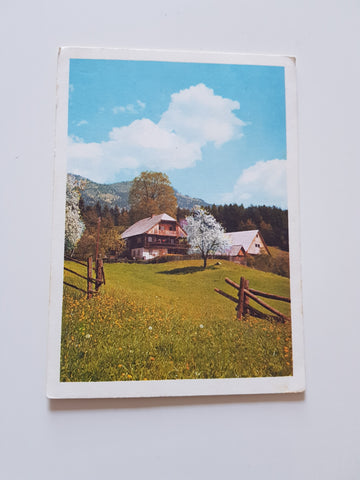 AK Bauernhof am Millstättersee.