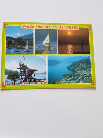 AK Grüße vom Millstättersee.