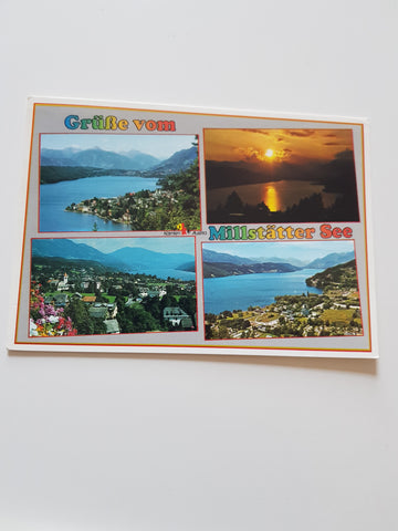 AK Grüße vom Millstättersee.