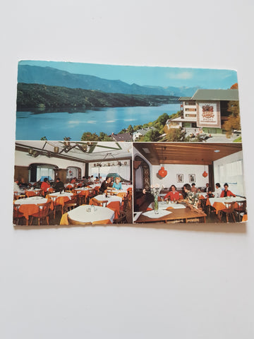 AK Millstatt am See. Hotel Restaurant Cafe Alexanderhof. J. u. K. Obweger.