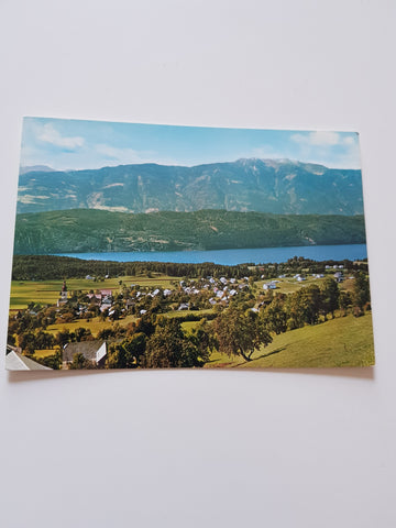 AK Obermillstatt am Millstättersee.
