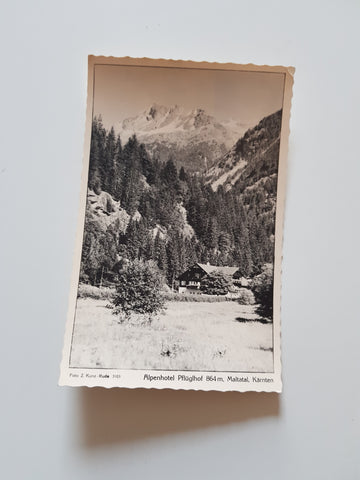 AK Alpenhotel Pflüglhof. Maltatal.