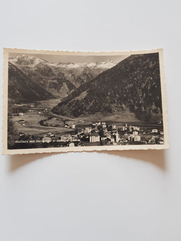AK Mallnitz mit Seebachtal und Ankogel.