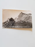 AK die Hagenerhütte. Blick gegen die Geiselspitze.