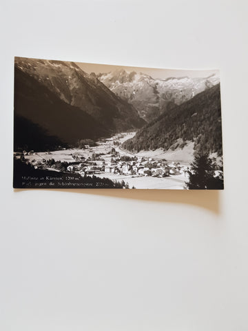 AK Mallnitz. Blick gegen die Schönbretterspitze.