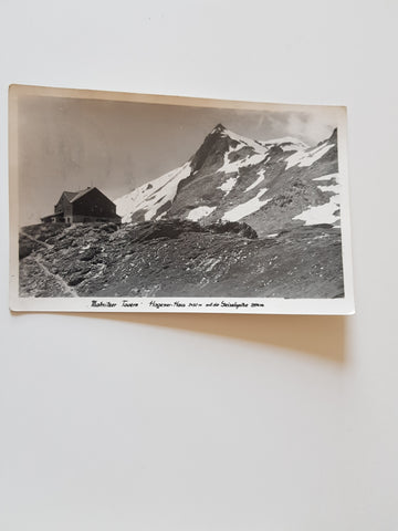 AK Mallnitzer Tauern. Hagener Haus mit der Geiselspitze.