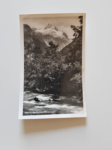 AK Mallnitz-Seebachtal mit Ankogel.
