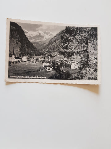 AK Mallnitz. Blick gegen die Geiselspitze.