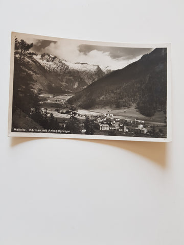 AK Mallnitz, Ankogelgruppe. (1928)