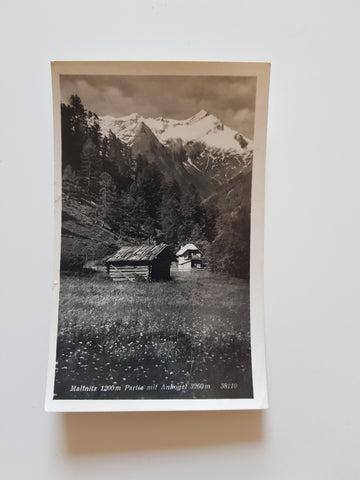AK Mallnitz. Partie mit Ankogel.