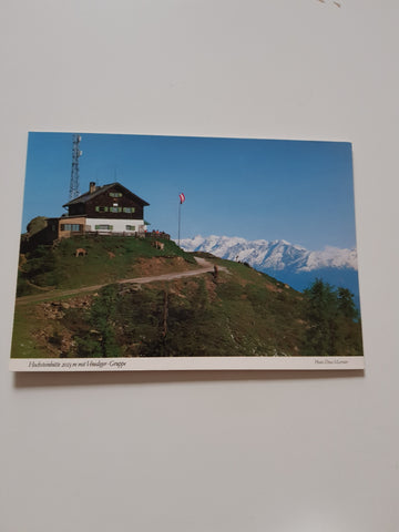 AK Hochsteinhütte mit Venediger-Gruppe.