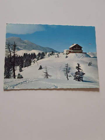 AK Wintersportgebiet Lienz-Hochstein. Hochsteinhütte.