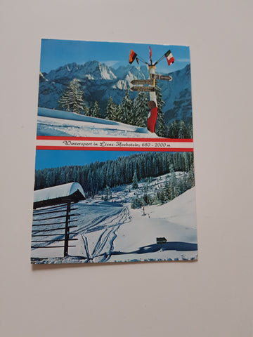 AK Wintersport in Lienz Hochstein.