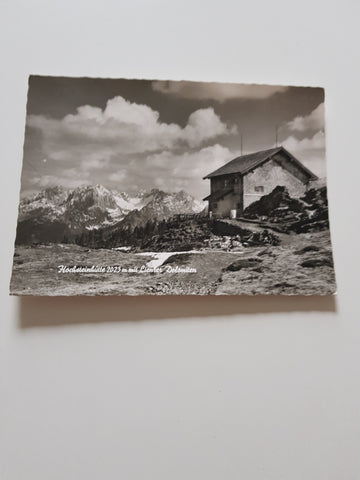 AK Hochsteinhütte mit Lienzer Dolomiten.