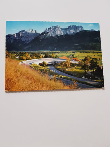 AK Iselsbergstraße gegen die Lienzer Dolomiten, Osttirol.