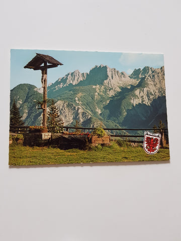 AK Blick in die Lienzer Dolomiten.