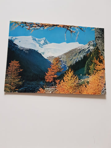 AK Blick vom Außergschlöß ins Venediger-Gebiet. Osttirol.