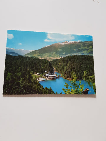 AK Tristacher-See mit Seehotel gegen Lienz.