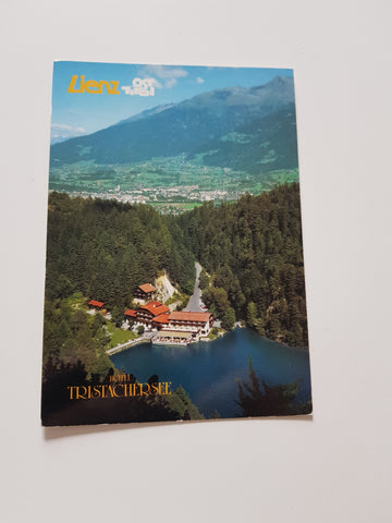 AK Lienz. Hotel Tristachersee. Familie Kreuzer.
