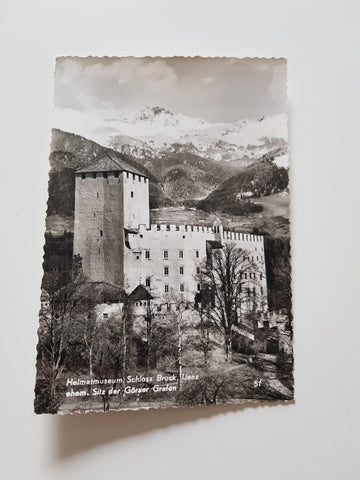 AK Schloß Bruck bei Lienz.