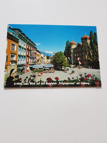 AK Lienz. Hauptplatz. Fußgängerzone.