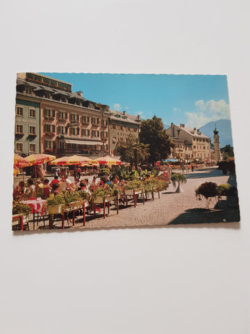 AK Lienz. Fußgängerzone am Hauptplatz.