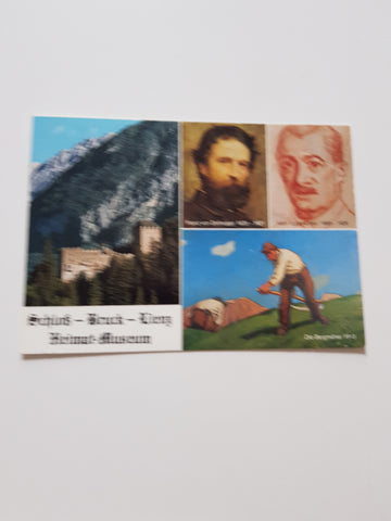 AK Schloß Bruck Lienz Heimat Museum.