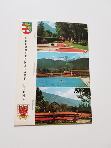 AK Lienz. Minigolf. Freischwimmbad. Tennisplatz.